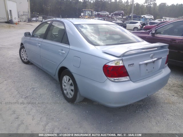 4T1BE32K26U690325 - 2006 TOYOTA CAMRY LE/XLE/SE Mavi foto 3