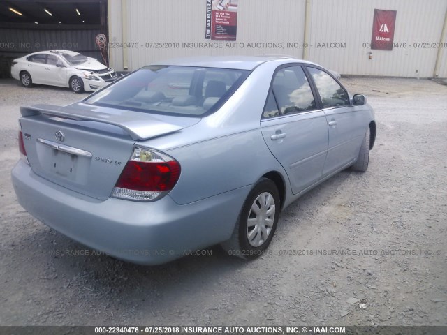 4T1BE32K26U690325 - 2006 TOYOTA CAMRY LE/XLE/SE Mavi foto 4