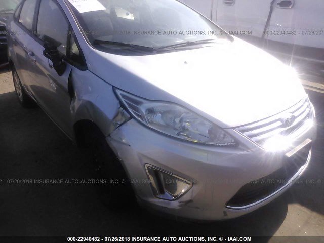 3FADP4CJ9BM177886 - 2011 FORD FIESTA SEL SILVER photo 6