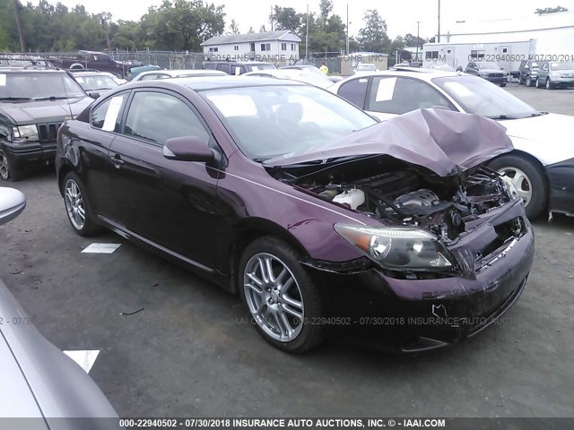JTKDE177370191461 - 2007 TOYOTA SCION TC 紫色 照片 1