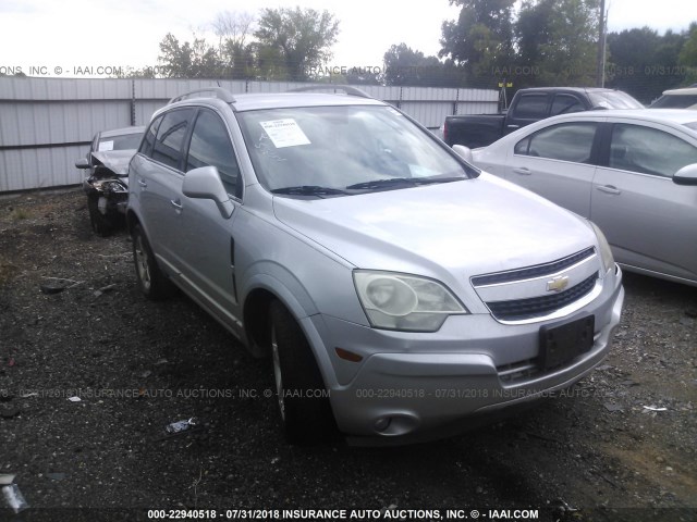 3GNAL3EK7DS558604 - 2013 CHEVROLET CAPTIVA LT SILVER photo 1