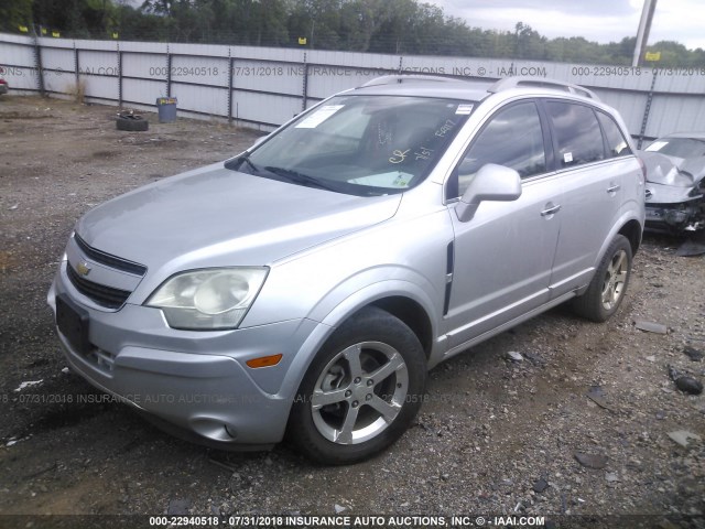 3GNAL3EK7DS558604 - 2013 CHEVROLET CAPTIVA LT SILVER photo 6