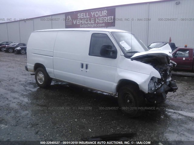 1FTNE2EW4DDA94799 - 2013 FORD ECONOLINE E250 VAN WHITE photo 1