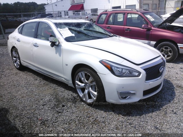 JN1BY1PP8FM602028 - 2015 INFINITI Q70L 3.7 WHITE photo 1