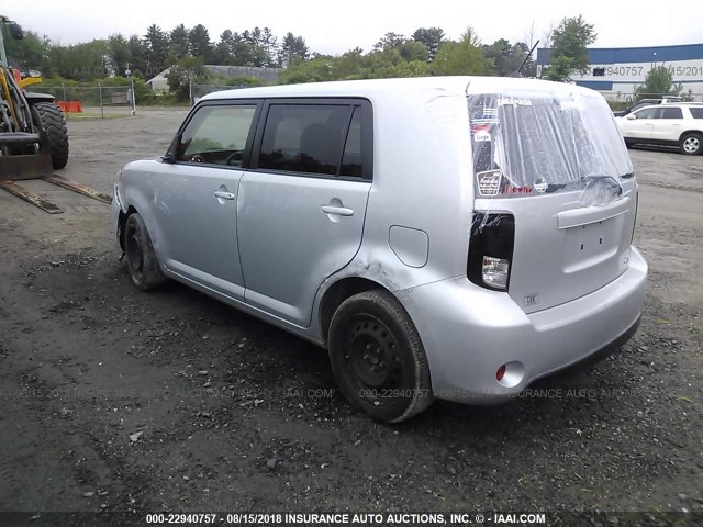 JTLZE4FEXDJ036088 - 2013 TOYOTA SCION XB Plata foto 3