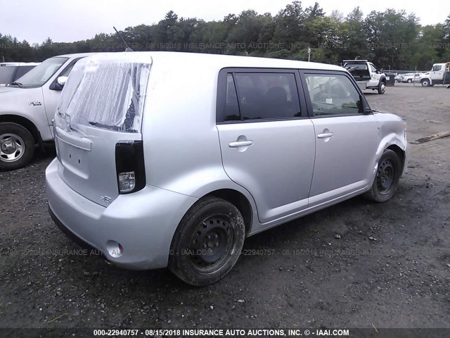 JTLZE4FEXDJ036088 - 2013 TOYOTA SCION XB Plata foto 4