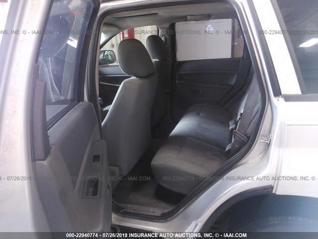 1J8HR48P97C679849 - 2007 JEEP GRAND CHEROKEE LAREDO/COLUMBIA/FREEDOM 银色 照片 8