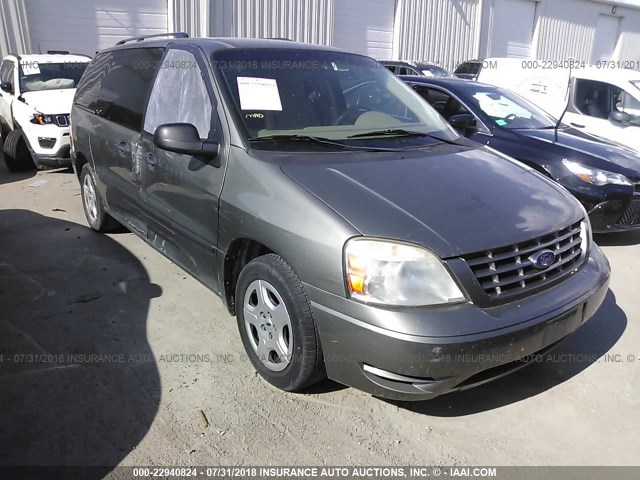 2FMZA516X5BA39684 - 2005 FORD FREESTAR SE GREEN photo 1