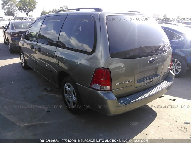 2FMZA516X5BA39684 - 2005 FORD FREESTAR SE GREEN photo 3