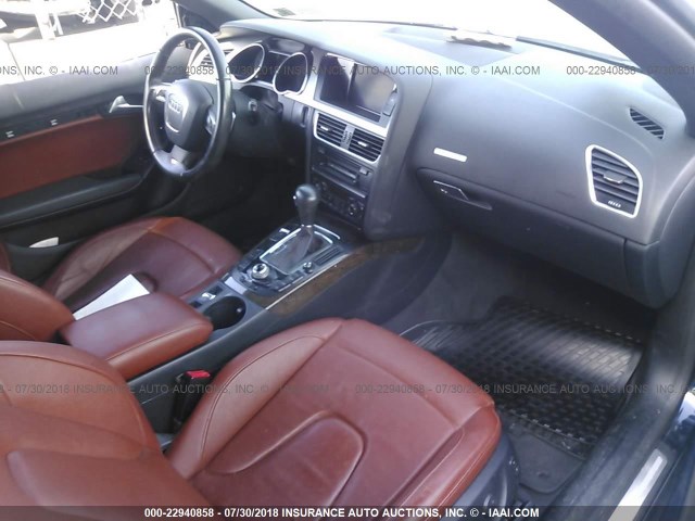 WAUCGAFH4AN013847 - 2010 AUDI S5 PREMIUM PLUS 蓝色 照片 5