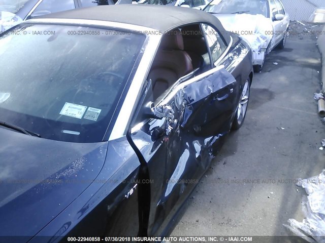 WAUCGAFH4AN013847 - 2010 AUDI S5 PREMIUM PLUS 蓝色 照片 6