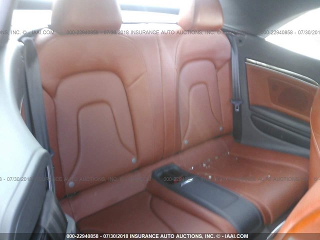 WAUCGAFH4AN013847 - 2010 AUDI S5 PREMIUM PLUS 蓝色 照片 8