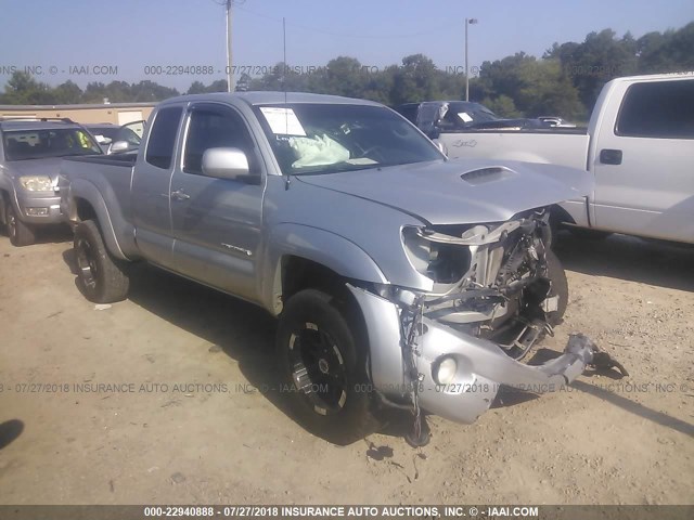 5TEUU42NX5Z074832 - 2005 TOYOTA TACOMA ACCESS CAB Silber Foto 1