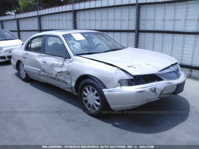 1LNHM97V62Y613110 - 2002 LINCOLN CONTINENTAL  Қоңыр фото 1