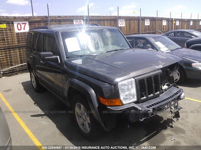 1J8HG48K16C168564 - 2006 JEEP COMMANDER GREEN photo 1