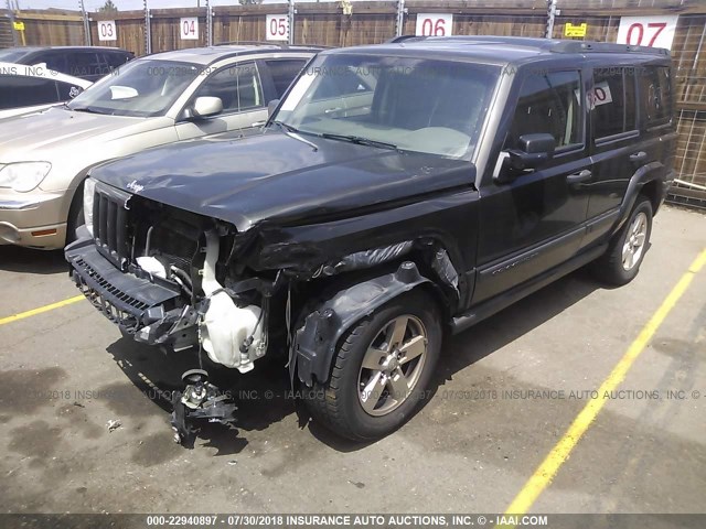 1J8HG48K16C168564 - 2006 JEEP COMMANDER GREEN photo 2