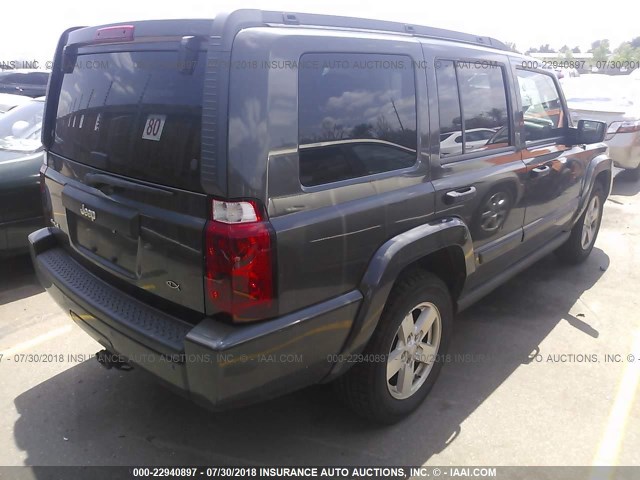 1J8HG48K16C168564 - 2006 JEEP COMMANDER GREEN photo 4