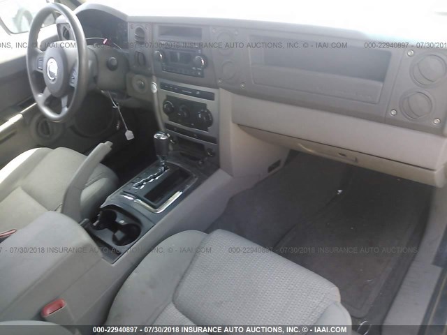 1J8HG48K16C168564 - 2006 JEEP COMMANDER GREEN photo 5