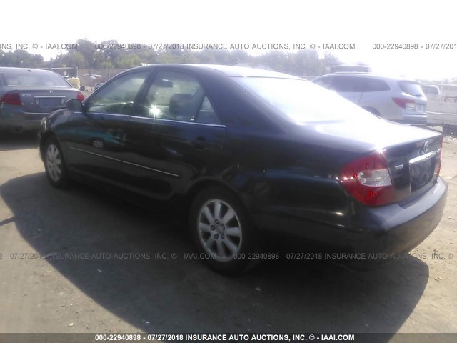 4T1BE30K13U224271 - 2003 TOYOTA CAMRY LE/XLE/SE 黑色 照片 3