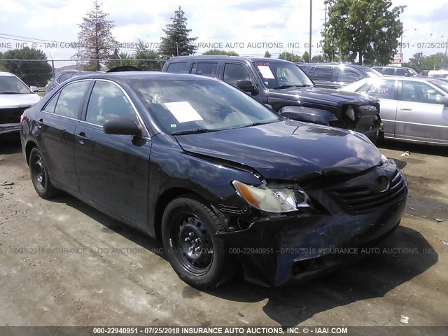 4T1BE46K47U729904 - 2007 TOYOTA CAMRY NEW GENERAT CE/LE/XLE/SE BLACK photo 1