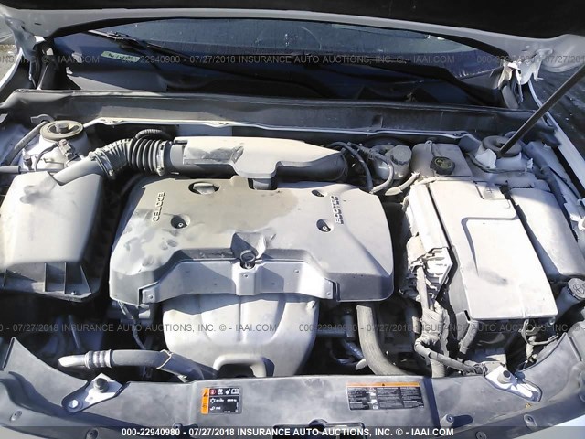 1G11C5SL5FF198783 - 2015 CHEVROLET MALIBU 1LT WHITE photo 10