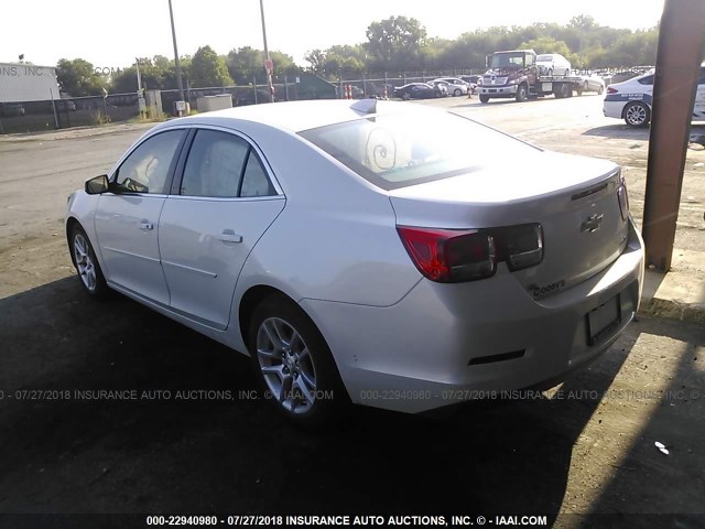 1G11C5SL5FF198783 - 2015 CHEVROLET MALIBU 1LT WHITE photo 3