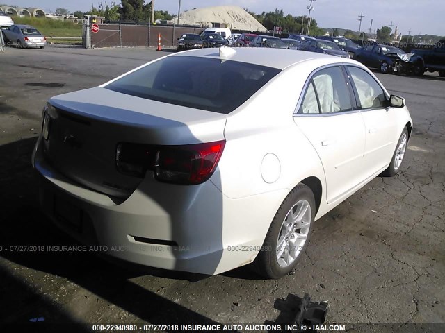 1G11C5SL5FF198783 - 2015 CHEVROLET MALIBU 1LT WHITE photo 4