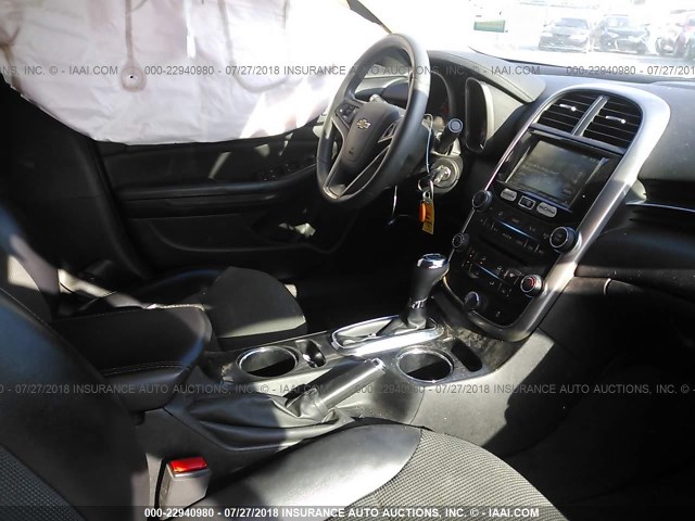 1G11C5SL5FF198783 - 2015 CHEVROLET MALIBU 1LT WHITE photo 5