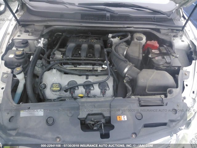 1FAHP2FW6AG136492 - 2010 FORD TAURUS LIMITED 银色 照片 10