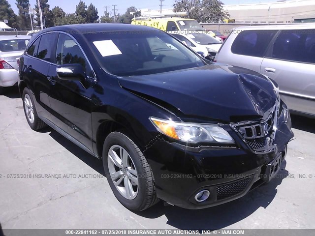 5J8TB3H36DL001621 - 2013 ACURA RDX BLACK photo 1