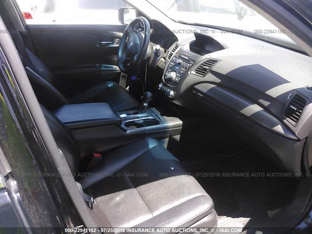 5J8TB3H36DL001621 - 2013 ACURA RDX BLACK photo 5