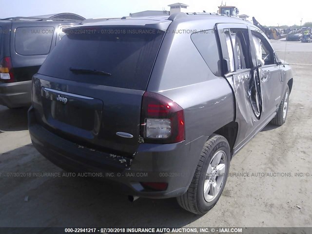 1C4NJCEA1HD116544 - 2017 JEEP COMPASS LATITUDE 灰色 照片 4