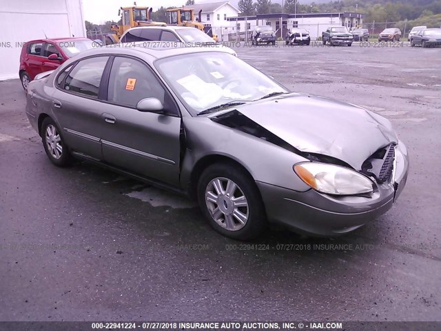 1FAHP56S03A267941 - 2003 FORD TAURUS SEL GRAY photo 1