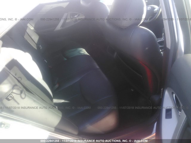 4T1BE46K47U650622 - 2007 TOYOTA CAMRY NEW GENERAT CE/LE/XLE/SE SILVER photo 8