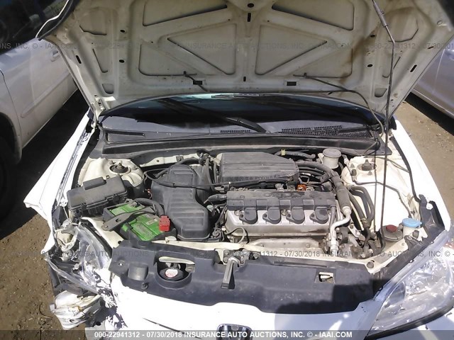 2HGES16374H603358 - 2004 HONDA CIVIC DX VP Ağ foto 10