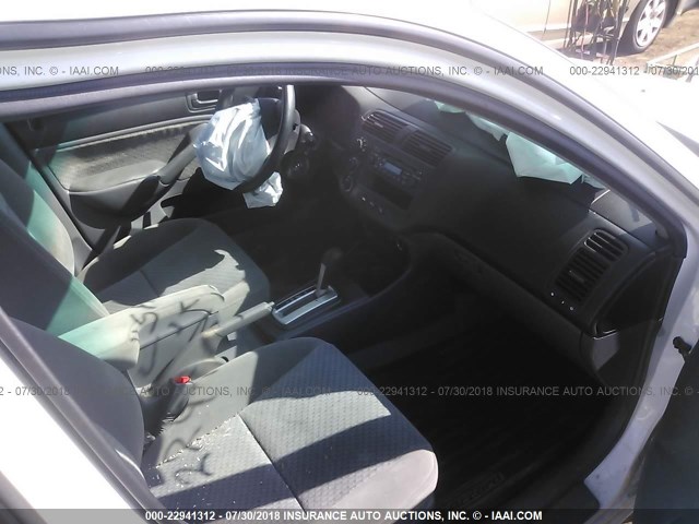 2HGES16374H603358 - 2004 HONDA CIVIC DX VP Ağ foto 5