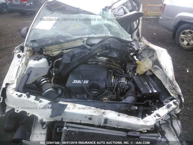 1G1ZT54835F224324 - 2005 CHEVROLET MALIBU LS თეთრი ფოტო 10