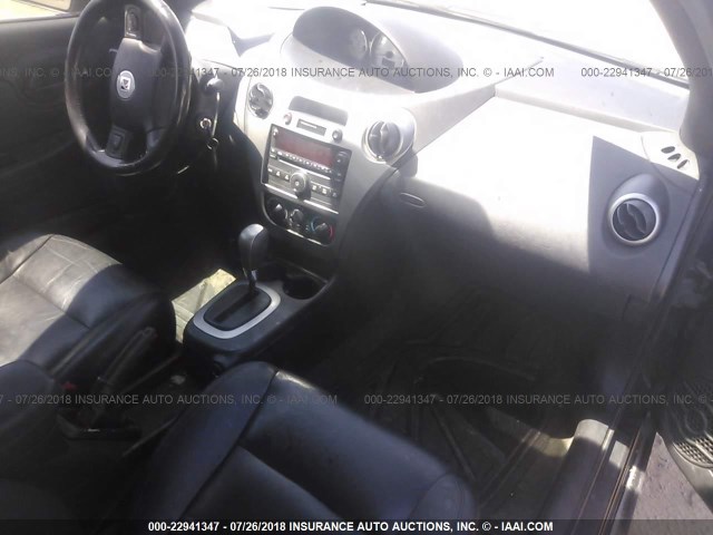 1G8AW15B76Z119150 - 2006 SATURN ION LEVEL 3 BLACK photo 5