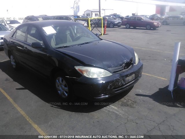 4T1BE32KX2U039325 - 2002 TOYOTA CAMRY LE/XLE/SE Qara foto 1