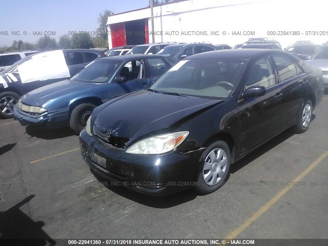 4T1BE32KX2U039325 - 2002 TOYOTA CAMRY LE/XLE/SE Qara foto 2