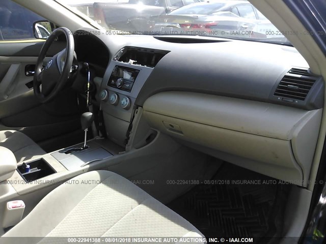 4T1BE46K48U746011 - 2008 TOYOTA CAMRY CE/LE/XLE/SE BLACK photo 5