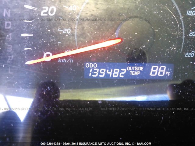 4T1BE46K48U746011 - 2008 TOYOTA CAMRY CE/LE/XLE/SE BLACK photo 7