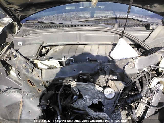 1GKKVRED3BJ114957 - 2011 GMC ACADIA SLT-1 Gris photo 10