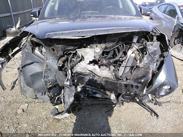 1GKKVRED3BJ114957 - 2011 GMC ACADIA SLT-1 Gris photo 6