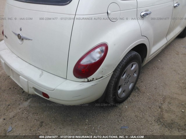 3A4FY48B07T560303 - 2007 CHRYSLER PT CRUISER WHITE photo 6