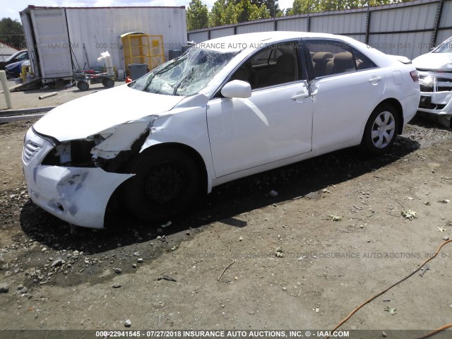 4T1BE46K59U906348 - 2009 TOYOTA CAMRY SE/LE/XLE თეთრი ფოტო 2