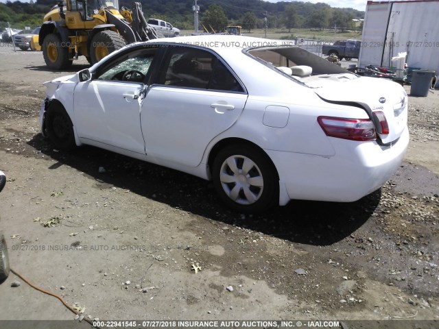 4T1BE46K59U906348 - 2009 TOYOTA CAMRY SE/LE/XLE WHITE photo 3