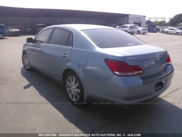 4T1BK36B97U170692 - 2007 TOYOTA AVALON XL/XLS/TOURING/LIMITED Light Blue photo 3