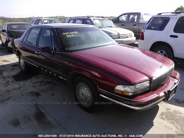 1G4CW52K9TH608544 - 1996 BUICK PARK AVENUE  RED photo 1