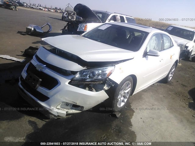 1G11C5SL2FF154207 - 2015 CHEVROLET MALIBU 1LT 白色 照片 2